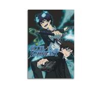 Animation Blue Exorcist Poster Room Decor Aesthetic Poster Artistic Poster for Bedroom Living Room Walls 16x24inch(40x60cm) Unframe-Style