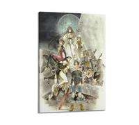Animation Double Realm Poster Poster Decorative Painting Canvas Wall Posters And Art Picture Print Modern Family Bedroom Decor Posters 08x12inch(20x30cm)