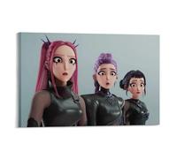 Animation Music Movie K-Pop Demon Hunters Poster (12) Print Photo Art Painting Canvas Poster Home Modern Decor Posters 08x12inch(20x30cm)