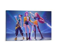 Animation Music Movie K-Pop Demon Hunters Poster (30) Artworks Canvas Poster Wall Art Prints Home Modern Decor 08x12inch(20x30cm)
