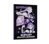 Animation Music Movie K-Pop Demon Hunters Poster (7) Canvas Poster Wall Art Picture Prints Hanging Photo Decor Home Posters Artworks 12x18inch(30x45cm)