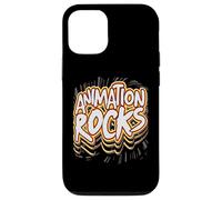 Animation Rocks Comic Style Artistic Creatives Graphic Case for iPhone 12/12 Pro