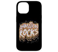 Animation Rocks Comic Style Artistic Creatives Graphic Case for iPhone 14