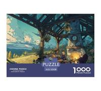 Animation StylePhenomenal 1000-Piece Jigsaw Puzzles for Adults The Definitive Encounter with Impossible, Hard, Difficult Challenging Puzzle Games - This Is The Crowning Gift Jigsaw Puzzles for Adults