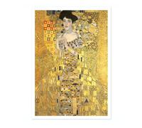 Animato Adele Bloch-Bauer I Gustav Klimt Poster, Classic Famous Oil Painting Print, Modern Art Nouveau Wall Art Home Decor, Archival Matte, A4 (Print Only) - 29.7x21cm