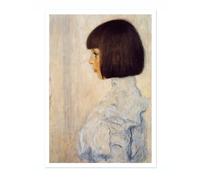 Animato Helene Klimt Gustav Klimt Poster, Classic Famous Oil Painting Print, Modern Art Nouveau Wall Art Home Decor, Archival Matte, A4 (Print Only) - 29.7x21cm