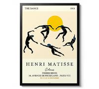 Animato The Dance Print, Henri Matisse Poster, Museum Art Exhibition Print, Vintage Modern Minimalist Wall Art, Art Gift Idea, Archival Matte, A3 (Print Only) - 42x29.7cm