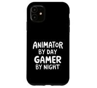 Animator by Day Gamer by Night Case for iPhone 11