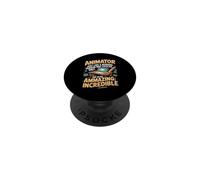 Animator Like a Normal Person Only Cooler Animator Animation PopSockets Adhesive PopGrip