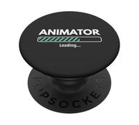 Animator Loading Studying Animation PopSockets Adhesive PopGrip