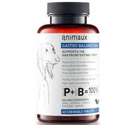animaux Gastro Balance - 40 chewable tablets to support the gut - for dogs with diarrhea, acute intestinal absorption disorders, bloating, after deworming, supportive during dietary changes