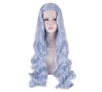 Anime 2020 Fashion Anime My Hero Academy Hero Eri Chisaki Cosplay Wig Woman Gray Synthetic Hair Long Blue Wavy Wigs 80cm