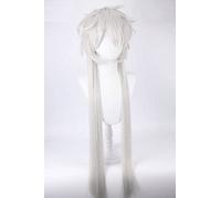 Anime 65CM Long Anime Kuroshitsuji Black Butler Undertaker Under taker Heat Resistant Hair Cosplay Costume Wig