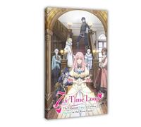 Anime 7th Time Loop： The Villainess Enjoys A Carefree Life Married to Her Worst Enemy! Poster 3 Canvas Poster Bedroom Decor Landscape Office Room Decor Gift 16x24inch(40x60cm)