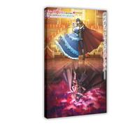 Anime 7th Time Loop： The Villainess Enjoys A Carefree Life Married to Her Worst Enemy! Poster Canvas Poster Bedroom Decor Landscape Office Room Decor Gift 20x30inch(50x75cm)