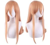Anime 80CM Long Wig Cosplay Chainsaw Man Power Costume Heat Resistant Hair Women Carnival Party Wigs