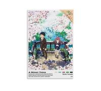 Anime A Silent Voice Aesthetic Posters - Decorative Painting Canvas Wall Art - Modern Family Bedroom Decor - 16x24inch(40x60cm)
