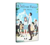 Anime A Silent Voice Poster 1 Canvas Poster Wall Art Decor Print Picture Paintings for Living Room Bedroom Decoration 16x24inch(40x60cm)