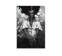 Anime Afro Samurai PrintCanvas Poster Wall Art Decoration Living Room Bedroom Decoration Poster Gift for FriendsUnframe-style 24x36inch(60x90cm)