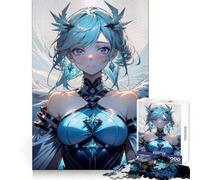 Anime Airl Angel Part Adult Jigsaw Puzzles1000 Pieces Memory Skill Quiet Recreation Clean Edges Unique Gift (38x52cm)