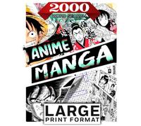Anime and Manga: large print word search book 2000 words: 2000 Words Hidden Across 100 Themed Puzzles | Perfect for Enthusiasts and Puzzle Lovers | (Anime and Manga Genre)