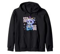Anime and Ramen Baphomet - Kawaii Ramen Zip Hoodie