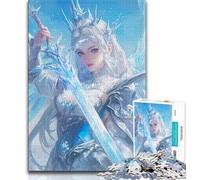 Anime Angel Adult Jigsaws 1000 Pieces Difficult,Family Game Stress Reliever Difficult Challenge Secret Santa Gifts 38x26cm