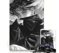 Anime Angel Boy Jigsaw Puzzles 1000 Piece for Teenagers Brain Teasing Quiet Fun Smooth Edges Birthday Gift (38x26cm)