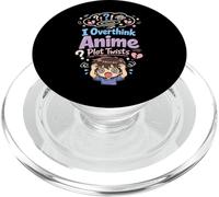 Anime Anxiety Overthinking Weeb Kawaii Overthinker Merch PopSockets PopGrip for MagSafe