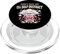 Anime Anxiety Overthinking Weeb Kawaii Overthinker Merch PopSockets PopGrip for MagSafe