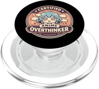 Anime Anxiety Overthinking Weeb Kawaii Overthinker Merch PopSockets PopGrip for MagSafe