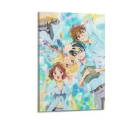Anime April Is Your Lie Poster Poster Decorative Painting Canvas Wall Posters And Art Picture Print Modern Family Bedroom Decor Posters 08x12inch(20x30cm)