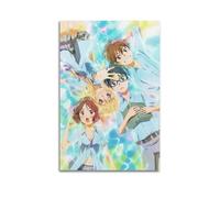 Anime April Is Your Lie Poster Poster Decorative Painting Canvas Wall Posters And Art Picture Print Modern Family Bedroom Decor Posters 24x36inch(60x90cm)