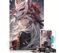 Anime Assassin Adults 1000 Piece Jigsaw Puzzle Memory Fun Game Clean Cut Sturdy Components Unique Gift for Stress Relief (38x52cm)