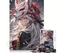 Anime Assassin Jigsaw 1000 Pieces for Teenagers Cognitive Boost Slow Leisure Tight Lock Thoughtful Xmas (38x52cm)