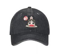 Anime Azumangs The Kawaii Chibi Osaka Chiyo Chan's Adult Retro Denim Washed Baseball Caps Women Cowboy Hat Hip Hop Peaked Cap Cotton，for All Seasons