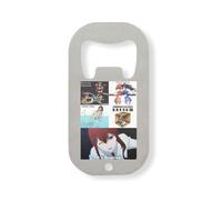 Anime Babes Teach You Science n sht Funny Meme Stainless Steel Bottle Opener Silver