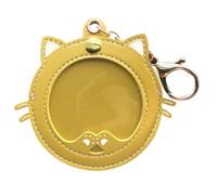 Anime Badge Showcase, Anime Badge Holder - Cat Anime Badge Display Case | Coin Purse, Key Holder Case, Protective Badge Holder for Fans of a