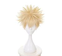 Anime Bakugou Katsuki Wig Short Heat Resistant Cosplay Costume Wig