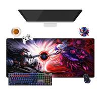 Anime Berserk Guts Mouse Pad | Extra Large Waterproof Mouse Pad | Non-Slip Rubber Base for PC, Laptop, E-Sports | Keyboard and Mouse Protection (2, 35.4" × 15.7" × 0.12")