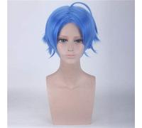 Anime Beryl And Sapphire Cosplay Wig Short Synthetic Hair Halloween Carnival Costume Prop Wigs Blue