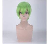 Anime Beryl And Sapphire Cosplay Wig Short Synthetic Hair Halloween Carnival Costume Prop Wigs green