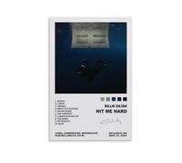 Anime Billie Album Eilish Poster Music Posters for Room Aesthetic Canvas Wall Art Bedroom Decor12x18inch(30x45cm)