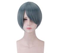 Anime Black Butler Ciel Phantomhive Short Wig Cosplay Costume Book of the Atlantic Heat Resistant Synthetic Hair Cosplay Wigs