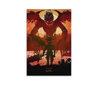 Anime Black Clover Demon Asta Poster Poster Decorative Painting Canvas Wall Art Living Room Posters Bedroom Painting 08x12inch(20x30cm)