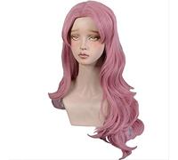Anime Black Clover Vanessa Enoteea Cosplay Wig Light Madder Red Heat Resistant Hair Cosplay Costume Wig + Wig Cap