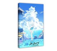 Anime Blue Archive The Animation Canvas Poster Bedroom Decor Landscape Office Room Decor Gift 24x36inch(60x90cm)
