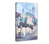 Anime Blue Archive The Animation Poster Canvas Poster Bedroom Decor Landscape Office Room Decor Gift 12x18inch(30x45cm)