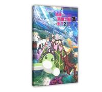 Anime BOFURI： I Don't Want to Get Hurt, So I'll Max Out My Defense Poster 1 Canvas Poster Wall Art Decor Print Picture Paintings for Living Room Bedroom Decoration 24x36inch(60x90cm)