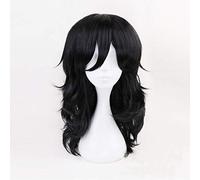 Anime Boku no Hero Academia Shouta Aizawa Wigs Cosplay Costume My Hero Academia Black Synthetic Wavy Hair Halloween Party Wig